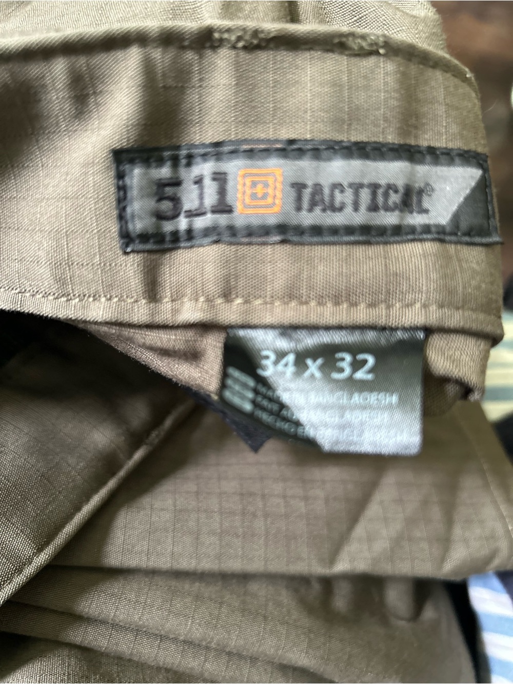 5.11 Tactical Cargo Pants in Olive - Picture 7 of 7